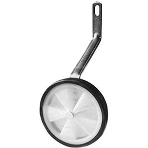 Diverse Steinmann 1216 D stabilisatorwielen, uniseks, volwassenen, zwart, Eén maat