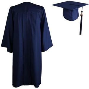 EULLA Diploma-uniform, uniseks, volwassenen, marineblauw, 40, Navy Blauw
