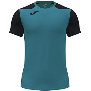 Joma T-shirt met korte mouwen II zwart turquoise, 102223.725.XS