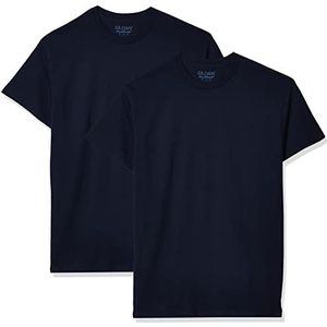 Gildan DryBlend T-shirt voor dames, stijl G8000, meerdere stuks, marineblauw (2 stuks), L, Marineblauw (2 stuks)