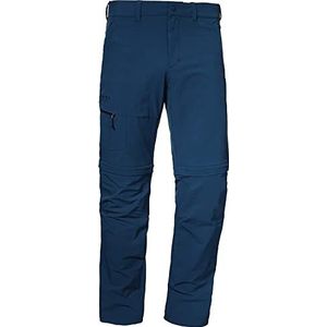 Schöffel heren broek Pants Koper1 Zip Off, Blauw, 50
