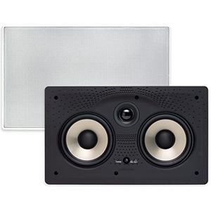 Polk Audio 255c-RT 150 W, zwart, wit, luidspreker (1,0 kanalen, met kabel, 150 W, 30-27000 Hz, 8 ohm, zwart, wit)