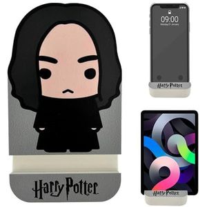 Wondee Harry Potter Mobiele telefoonhouder, tafel en iPad/tablet met Snape-poppenfiguur, Harry Potter fanartikel, originele houder voor mobiele telefoon, tablet, iPad, idee