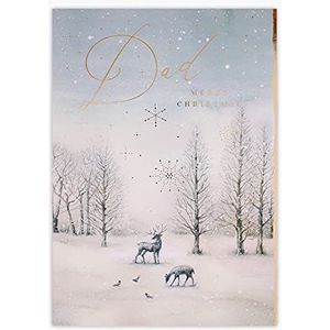 Clintons: 1148005 kerstkaart ""Dad"", meerkleurig, 155 x 235 cm