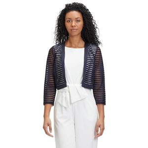 Vera Mont 0233/4047 Bolero dames, Blauw