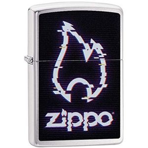 Zippo Aansteker van messing, individueel design, eenheidsmaat