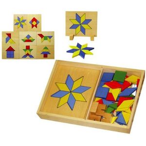 Intuïtie slijm vertrekken Hema houten mozaïek puzzel - speelgoed online kopen | De laagste prijs! |  beslist.be