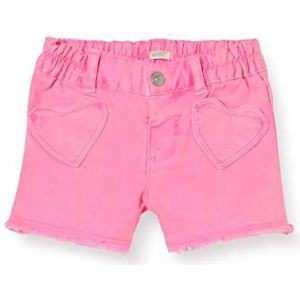 United Colors of Benetton baby shorts voor meisjes, Roze (Roze Fluo 901)