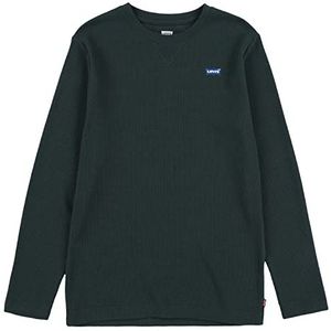 Levi's LS Thermal Top T-shirt L/S voor jongens, Groen (Pine Grove)