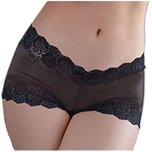 Allure 15-4042-2X3X Short en dentelle Noir 2X/3X