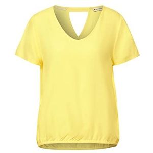 Street One A343211 Viscose Blouse Dames Hemd, Merry Yellow, 40, Merry Yellow, 36, merry yellow