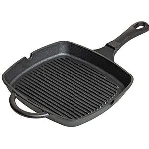 Blackwell Gietijzeren grillpan, 23 x 23 cm, zonder antiaanbaklaag