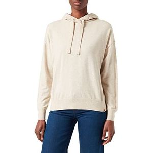 Camel Active Womenswear Pullover met capuchon voor, Zand