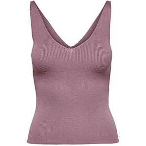 JDY Jdynanna T-shirt voor dames, S/L Top Knt Noos, wistful mauve