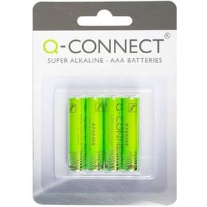 Q-Connect AAA batterijen (4 stuks)