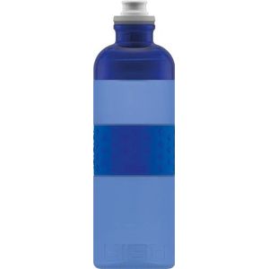 SIGG HERO Blue waterdichte drinkfles (0,6 l), niet-giftige kunststof drinkfles, lichte sportfles van polypropyleen, uniseks, volwassenen, blauw, 0,6 l