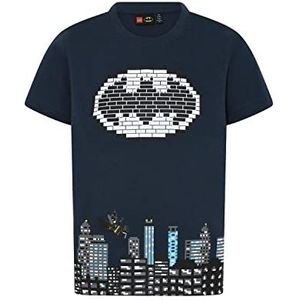 LEGO Batman jongens T-shirt LWTaylor 316 Dark Navy (590), 152, donkerblauw (590)