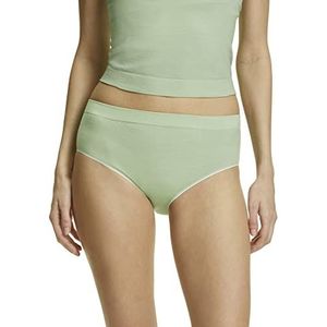 FALKE Wool-Tech Light Trend W PA temperatuurregulerend ademend sneldrogend 1 stuk basislaag ondergoed voor dames, groen (Quiet Green 7378), S