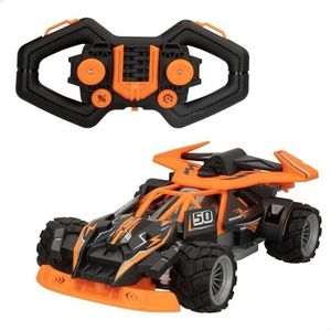 COLORBABY Speed & Go, 1:16 hoge snelheid op afstand bestuurde auto, echte rook, licht, oplader inbegrepen, afstandsbediening 6 functies 2,5 GHz, RC auto, speelgoed op afstand bestuurd, kinderspel