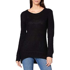 Urban Classics Lange trui voor dames, sweater (1 stuk), Zwart (7)