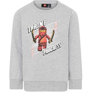 LEGO Ninjago Sweatshirt Jungen Ohne Kaputze-100% Baumwolle-LWSTORM 617 Maillot de survêtement, 912, Normal Garçon, 912, Taille unique