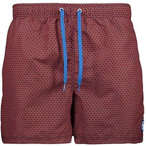 CMP zwemshort voor heren, Indigo/oranje/bessen