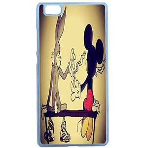 Lapinette Coque-p8-lite-bunny-weed beschermhoes voor Huawei Ascend P8 Lite, motief Bugs Bunny Mickey Disney Weed