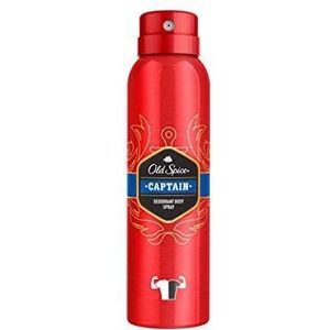 Old Spice Captain Deodorant Spray voor heren, 150 ml, 48 uur frisheid, 0% aluminiumzouten