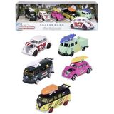 Majorette Volkswagen Originals 5 Stuks Giftpack - 7,5cm - Voertuigen - Die-Cast - Vanaf 3 Jaar