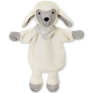 Sterntaler Stanley, 3601968, handpop, schaap, ideaal voor poppentheater en rollenspellen, 30 cm, beige