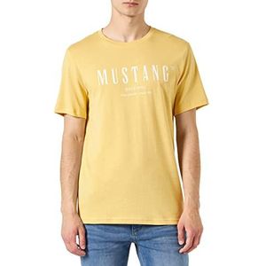 MUSTANG Style Alex C Print T-shirt voor heren, Jojoba 9051