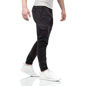 Unbekannt Indicode Jeans SLEWY Cargo Broeken Black M, Zwart, M, zwart.