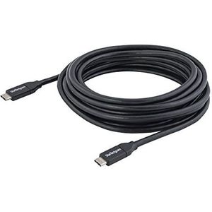 StarTech.com USB-C naar USB-C kabel met Power Delivery (5 A) 4 m M/M USB 2.0 gecertificeerd USB 2.0 type C-kabel (USB2C5C4M)
