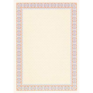 Decadry OSD4053 25F certificaatpapier 115 g/m² oranje/blauw