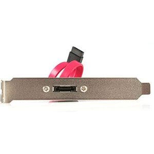 StarTech.com SATA-aansluiting, 1 poort, SATA naar eSATA, serial ATA sleuf adapter (ESATAPLATE1)