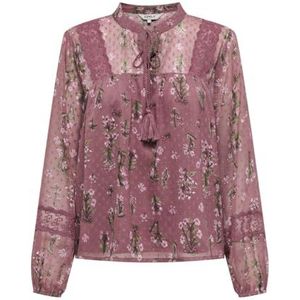 Onltessa Eliza Ls Top WVN, Rose/marron, XXS
