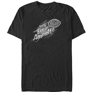 Marvel Avengers Classic-Agamotto Power Organic T-shirt, uniseks, korte mouwen, zwart, S, SCHWARZ