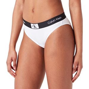 Calvin Klein Moderne bikini 000qf7222e bikinislip voor dames (1 stuk), Wit