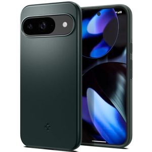 Spigen Thin Fit Beschermhoes compatibel met Google Pixel 9 / Pixel 9 Pro [0,07 inch silhouet] - groen