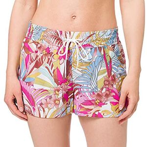 Hurley W Supersuede Palm Paradise Volley Board Dames Shorts, ivory pale