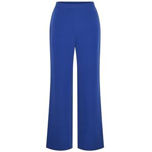 PIECES PCBOZZY HW Pantalon large pour femme, Bleu Mazarine., XL / 32L
