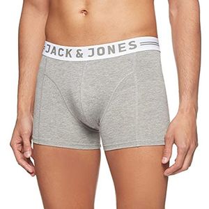 JACK & JONES Jacsense Trunks Noos Boxershorts voor heren, 1 stuk, Lichtgrijs chinees