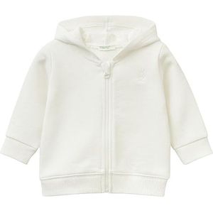 United Colors of Benetton Sweat à capuche unisexe pour bébé, Bianco Panna 074, 50