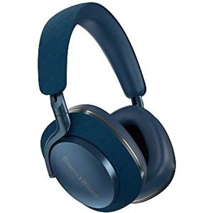 Bowers & Wilkins PX7 S2 draadloze bluetooth on-ear hoofdtelefoon met ruisonderdrukking, normaal blauw