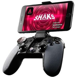 Shaks S3b Mobiele gamecontroller voor Android, Windows, MacOS, iOS, X-Cloud, Stadia, GeForce Bluetooth Wireless Gamepad, Powered by Qualcomm, 3 maanden, Blacknut Cloud Game Pase