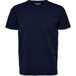 SELETED HOMME Slhael Ss O-Neck Tee B Noos T-shirt pour homme, Blazer bleu marine., XXL