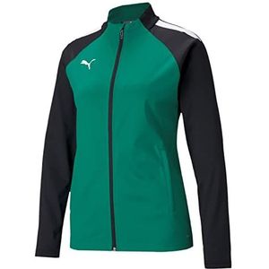 PUMA Sweatshirt voor dames, Pepper Green-Puma Zwart