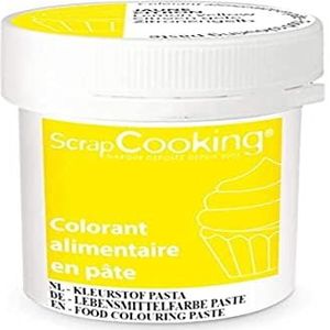 Scrapcooking kleurstof van pasta, citroengeel, 20 g