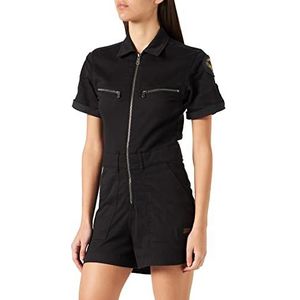 Schott NYC trswiftw dames jumpsuit, zwart.