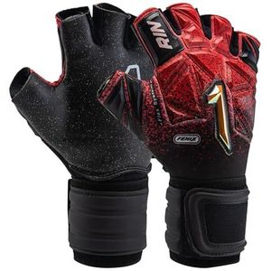 Rinat Fenix Superior Futsala keepershandschoenen voor volwassenen, rood/zwart, 9